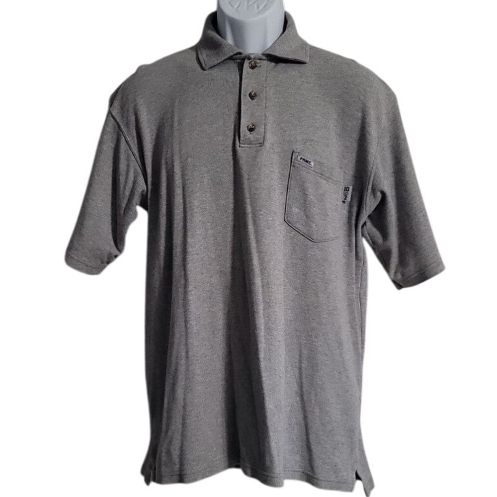 Tyndale‎ Gray Flame Resistant Polo size Large